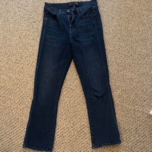 Veronica Beard Women's Dark Blue Ankle Jeans